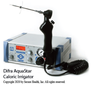 Difra AquaStar Caloric Irrigator Secure Health Inc